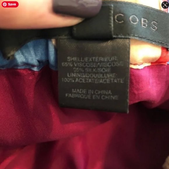 Marc Jacobs Tiered Abstract Silk Blend Skirt 4 - Picture 4 of 5